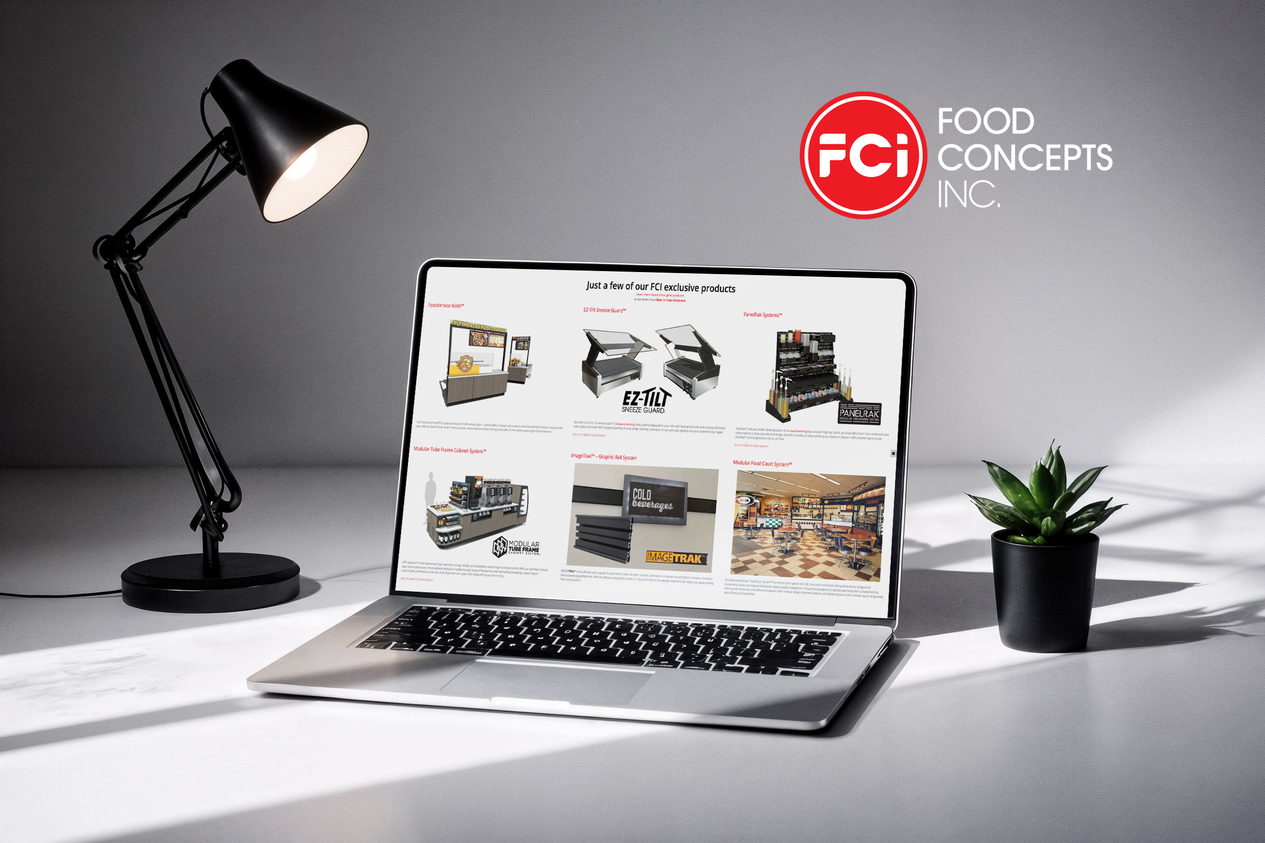 Laptop of FCI Website